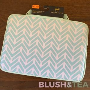 Mint Green Dabney Lee Laptop Sleeve